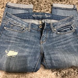 American Eagle Crop Jeans